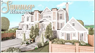 Summer Mansion Bloxburg Speedbuild #Trending #Bloxburg #Roblox