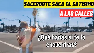 Sacerdote saca el Santisimo a la calle y ocurrió algo HERMOSO ♥️ ✝️