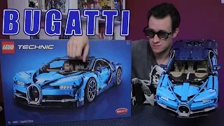 LEGO Bugatti Chiron - Дорого, стильно, technic (мнение о LEGO 42083)