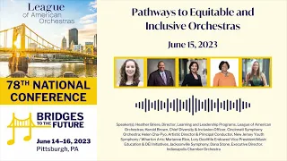 Pathways to Equitable and Inclusive Orchestras