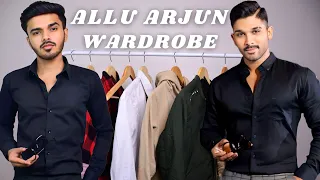 I build Allu Arjun Wardrobe under a Budget | Celebrity Style | Men's Fashion 2024 |