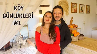 KÖYDE BİR GÜN GEÇİRMEK | Tenekede Tavuk Yaptık - Otomatik Mama Kabı Yapımı | AYLIK ISINMA MASRAFIMIZ