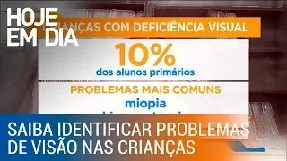 Saiba como identificar sinais de problemas de visão nas crianças