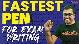 Fastest Pen for Any Exam Writing | Harsh Priyam Sir | Vedantu Math JEE Made Ejee