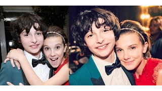 Millie Bobby Brown and Finn Wolfhard cute @ SAG Awards