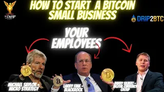 Create a Bitcoin Biz: Michael Saylor & BlackRock Predict 15x Growth