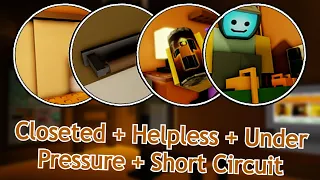 Warm Isolation How To Get Closeted + Helpless + Under Pressure + Short Circuit Badges