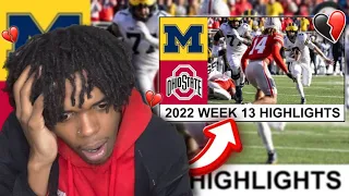 OHIO STATE FAN REACTS To Michigan vs Ohio State Highlights *MIND BLOWN*