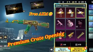Free AKM | Premium Crate Opening | Pubg Mobile Free 2 Rp Giveway Every 2 Weeks Don,t Forget ❤️