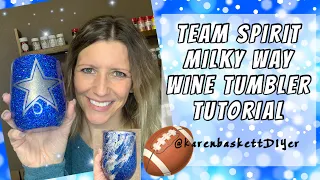 Team Spirit Milky Tumbler Tutorial | COME LEARN WITH ME | Crystalac