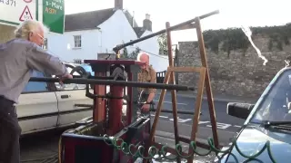 250 Year Old Manual Fire Pump Restored.