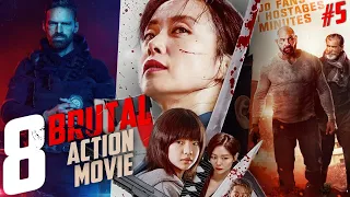 Top 8 Brutal Action Movie "HINDI DUBBED" on Netflix, MX Player, Disney Plus | Part 5