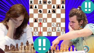 Tolerable chess game | Judit Polgar vs Magnus Carlsen 13