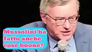 Alessandro Barbero - Mussolini ha fatto anche cose buone?