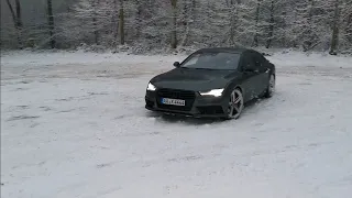 Audi A7 Sportback Competition | some fun in snow | quattro