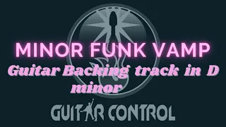 James Brown Minor Funky Vamp Style in D Minor (Easy to Jam Guitar Backing Track)