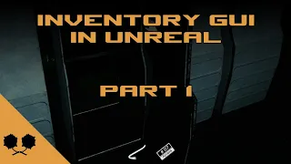 UE5 Inventory System GUI - Part 1