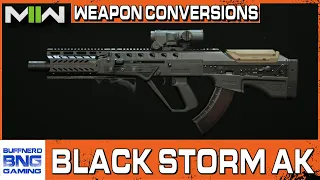 Black Storm BS-4 Bullpup AK  Weapon Conversion - Call Of Duty Modern Warfare II