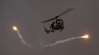 UH-1Y VENOM URBAN CLOSE AIR SUPPORT - LIVE FIRE EXERCISE