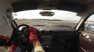 Porsche Cayman 987 S vs GT3s - Nürburgring GP