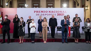 Premio Nacional de Deportes 2021, desde Palacio Nacional