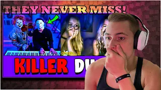 Michael Myers Serenades GIRLS on Omegle (ft. Pennywise) REACTION!