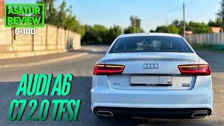 ⏱ 0-100 AUDI A6 C7 2.0 TFSI Quattro / разгон АУДИ А6 dragy