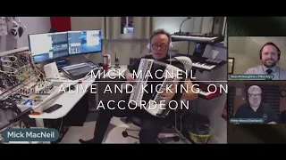 Simple Minds' Mick MacNeil plays Alive and Kicking - on accordion