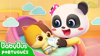 Little Panda BabySitter | Nursery Rhymes | Kids Songs | BabyBus