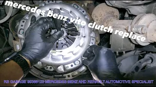 Mercedes benz vito clutch replacement