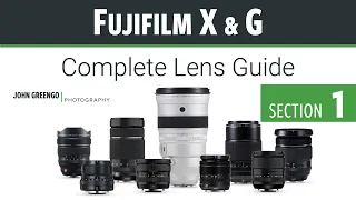 Dive into Fujifilm X & G Mount Lenses