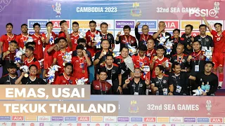 DI BALIK LAGA EMAS USAI TIM U22 INDONESIA TEKUK THAILAND DI FINAL SEA GAMES 2023 | GARUDA TODAY