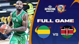 Gabon v Kenya | Full Basketball Game | FIBA AfroCAN 2023