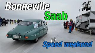 Bonneville Saab på Speed weekend