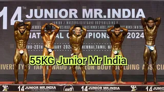 55KG 14th Junior Mr India 2024 IBBF @BodybuildingCompetition