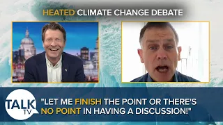 "There's No Point In Having A Discussion!" | A Must Watch Heated Debate On Climate Change