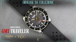 The first ever Vulcain GMT is our TOC Limited Edition!