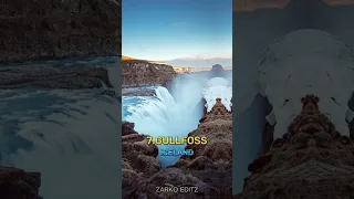 Top 10 Most Beautiful Waterfalls In The World #shorts #viral #trending