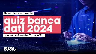 Correzione simulazione nazionale con quiz banca dati Test Medicina 2024