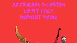 ДО ГЛОБАЛА С СОФТОМ | LEGIT HACK | NEREST RAGE