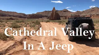 Cathedral Valley In A Jeep