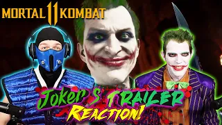 The Joker and Sub-Zero React to The JOKER'S Mortal Kombat 11 Trailer!| MK11 PARODY!