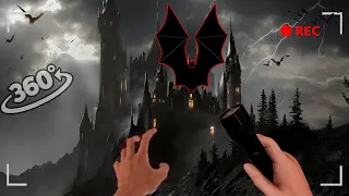 🧛360 video ||  Count Dracula castle || 4K VR😱