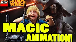 Kylo Ren's Command Shuttle: LEGO Star Wars 2015 Stop Motion Review 75104  | Beau's Toy Farm