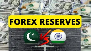 India Forex Reserves Vs Pakistan #bankingawareness #shorts