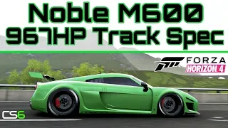 Forza Horizon 4 - Noble M600 Track Spec - 967 HP Tune and Race