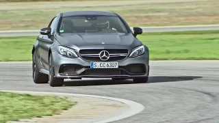 MERCEDES-AMG C63 S COUPE | TEST DRIVE ON RACETRACK