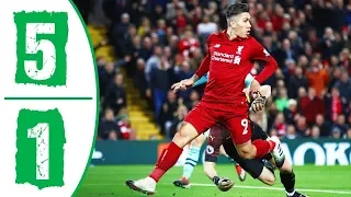 Firmino Hat Trick Liverpool vs Arsenal 5 1 All Goals & Extended Highlights 2019 Last Match