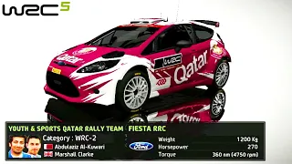WRC 5 | Ford Fiesta RRC | Abdulaziz Al-Kuwari | RallyRACC Catalunya-COSTA DAURADA "La Figuera" (#38)