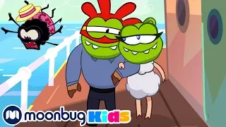 Om Nom Stories - Nightmare Cruise! | Cut The Rope | Funny Cartoons for Kids & Babies | Moonbug TV